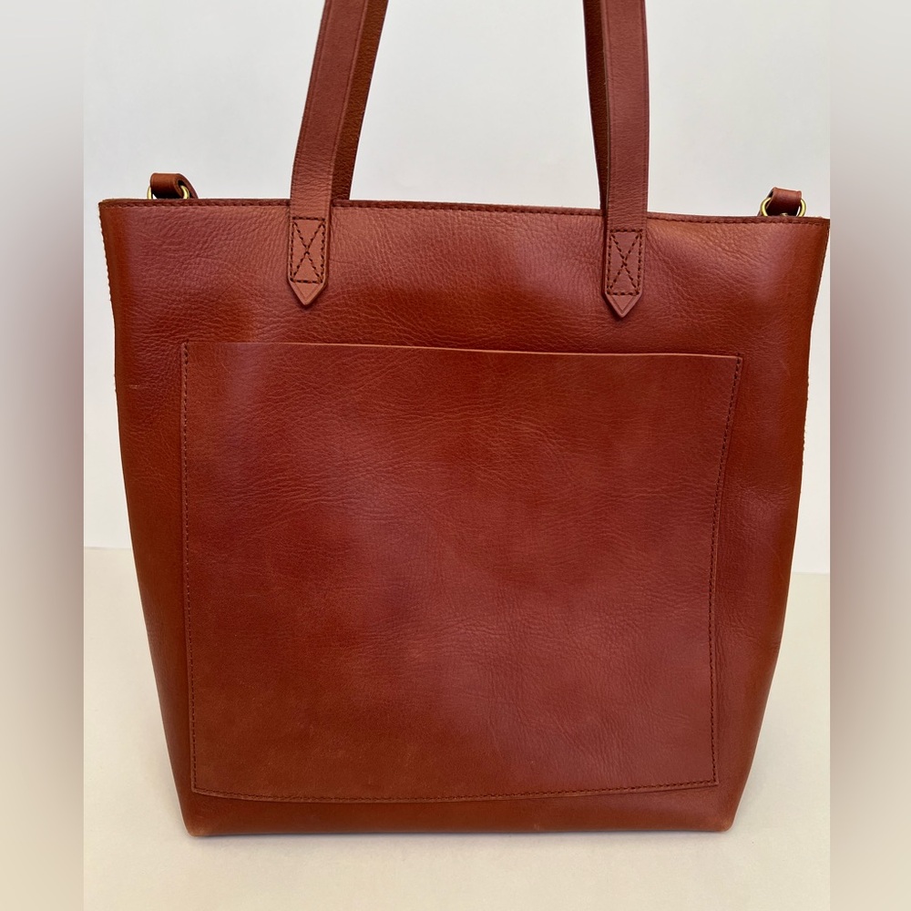 Madewell Medium Transport Leather Tote